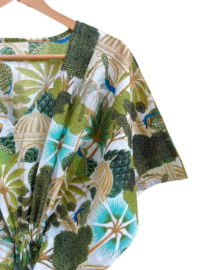 TREES - COTTON KAFTAN