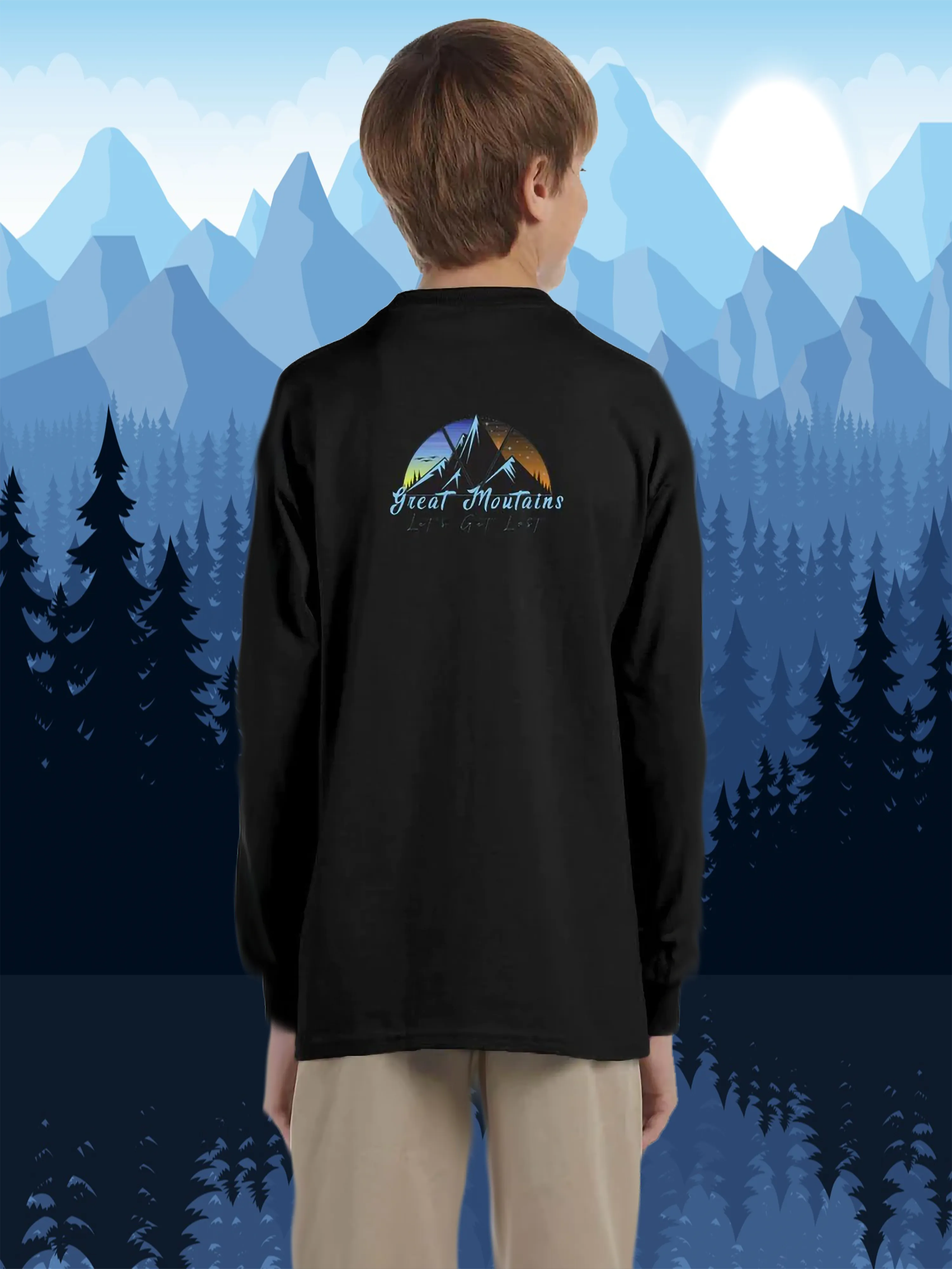 Unreel Outdoors let's get lost long sleeve