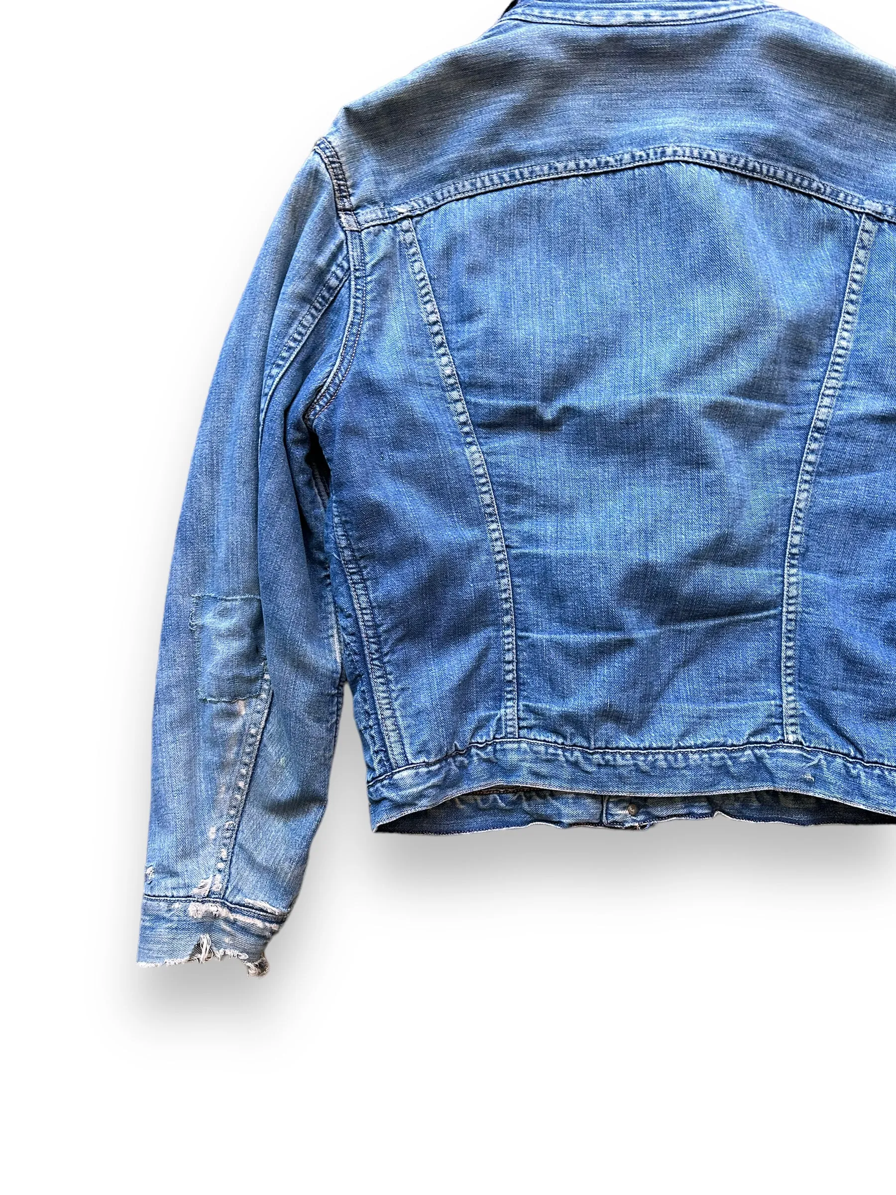 Vintage Blanket Lined Wrangler Denim Jacket MJL SZ 42 | Vintage Denim Jacket Seattle | Barn Owl Seattle