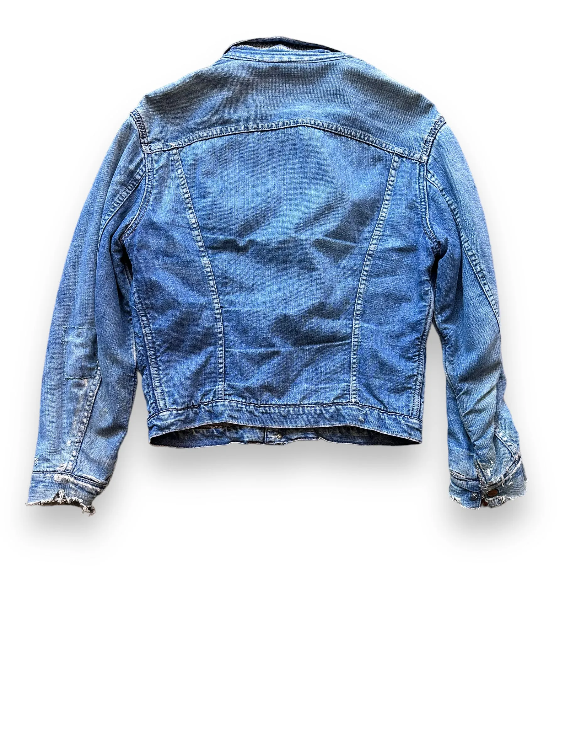 Vintage Blanket Lined Wrangler Denim Jacket MJL SZ 42 | Vintage Denim Jacket Seattle | Barn Owl Seattle