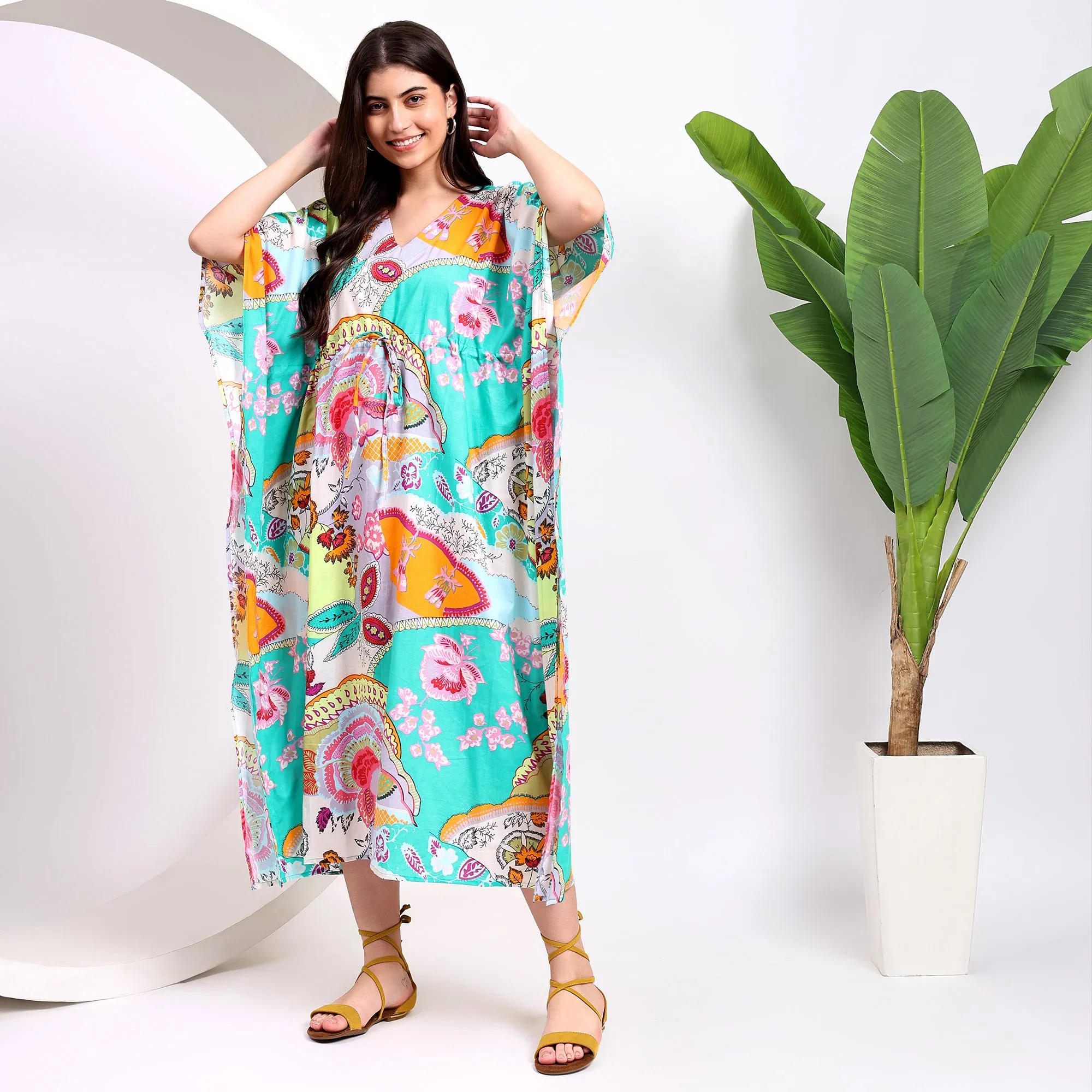Windham Paradiso Style Brown Kaftan: The Classic Trend!