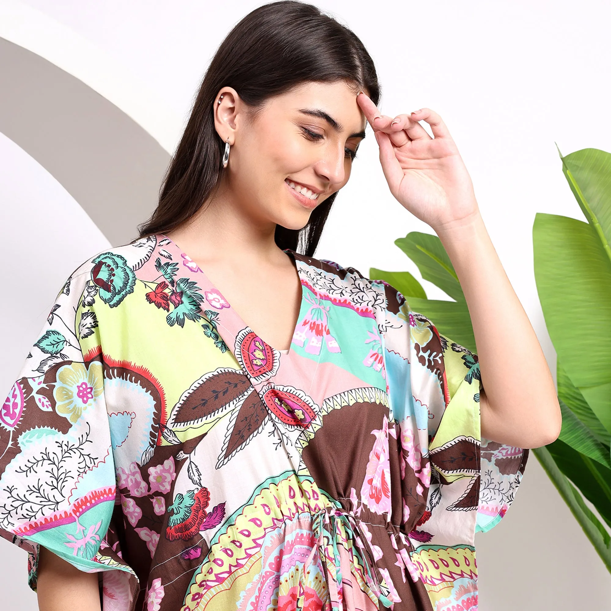 Windham Paradiso Style Brown Kaftan: The Classic Trend!