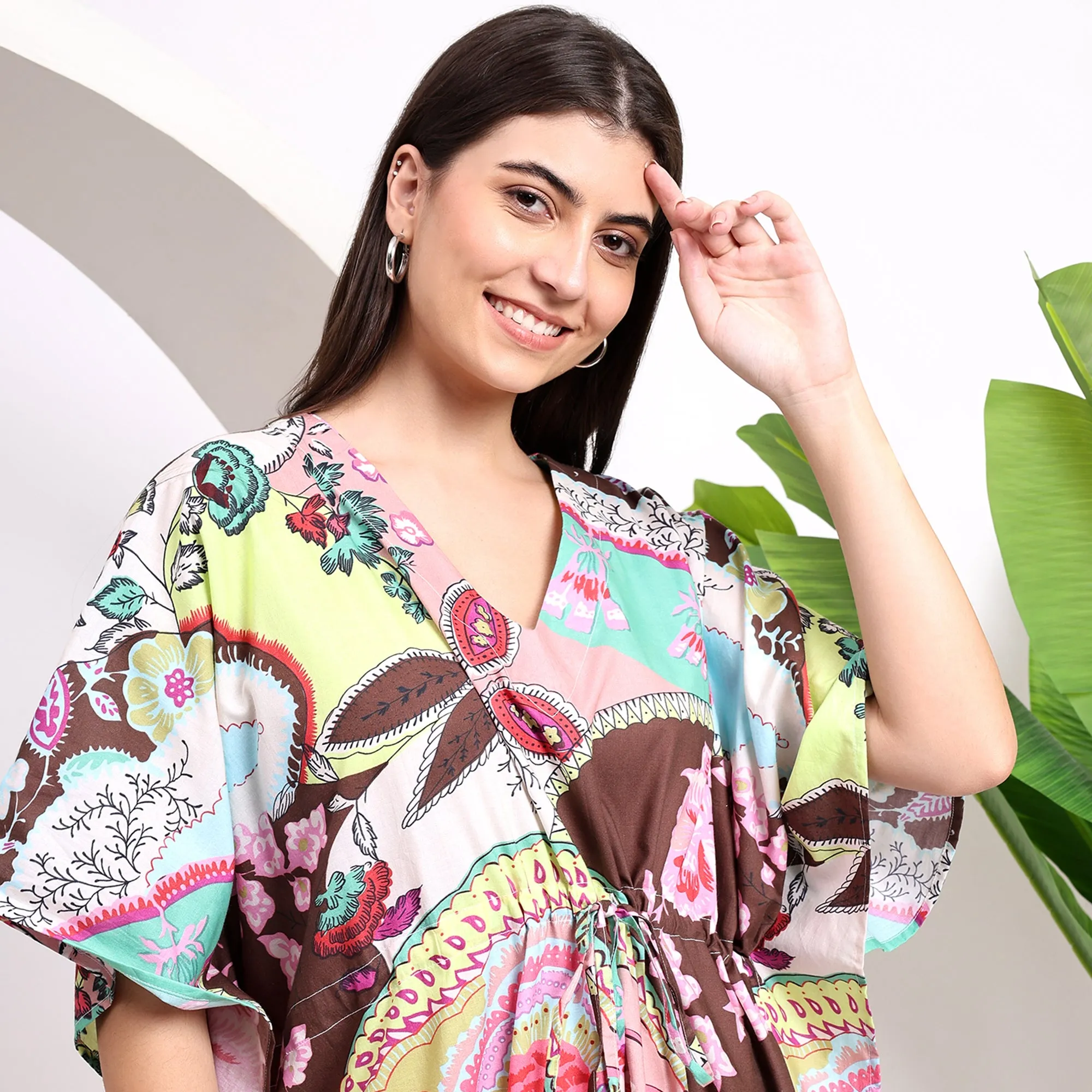 Windham Paradiso Style Brown Kaftan: The Classic Trend!