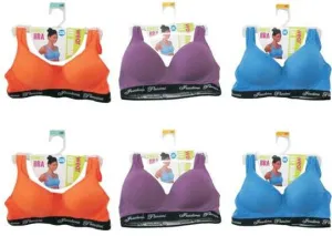 women's sports bras - bright colors Case of 72