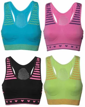 women's sports bras - sizes 34b - 38c Case of 72
