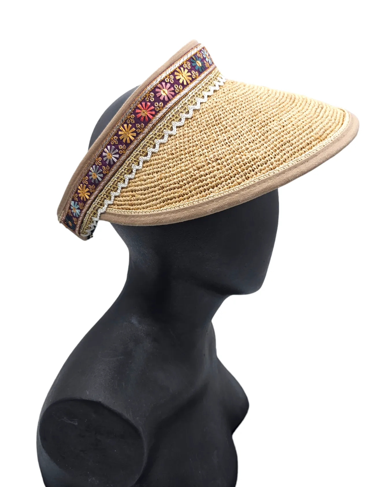 Womens visor sun hat (Safia)
