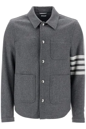 WOOL AND CASHMERE BLEND OVERSH