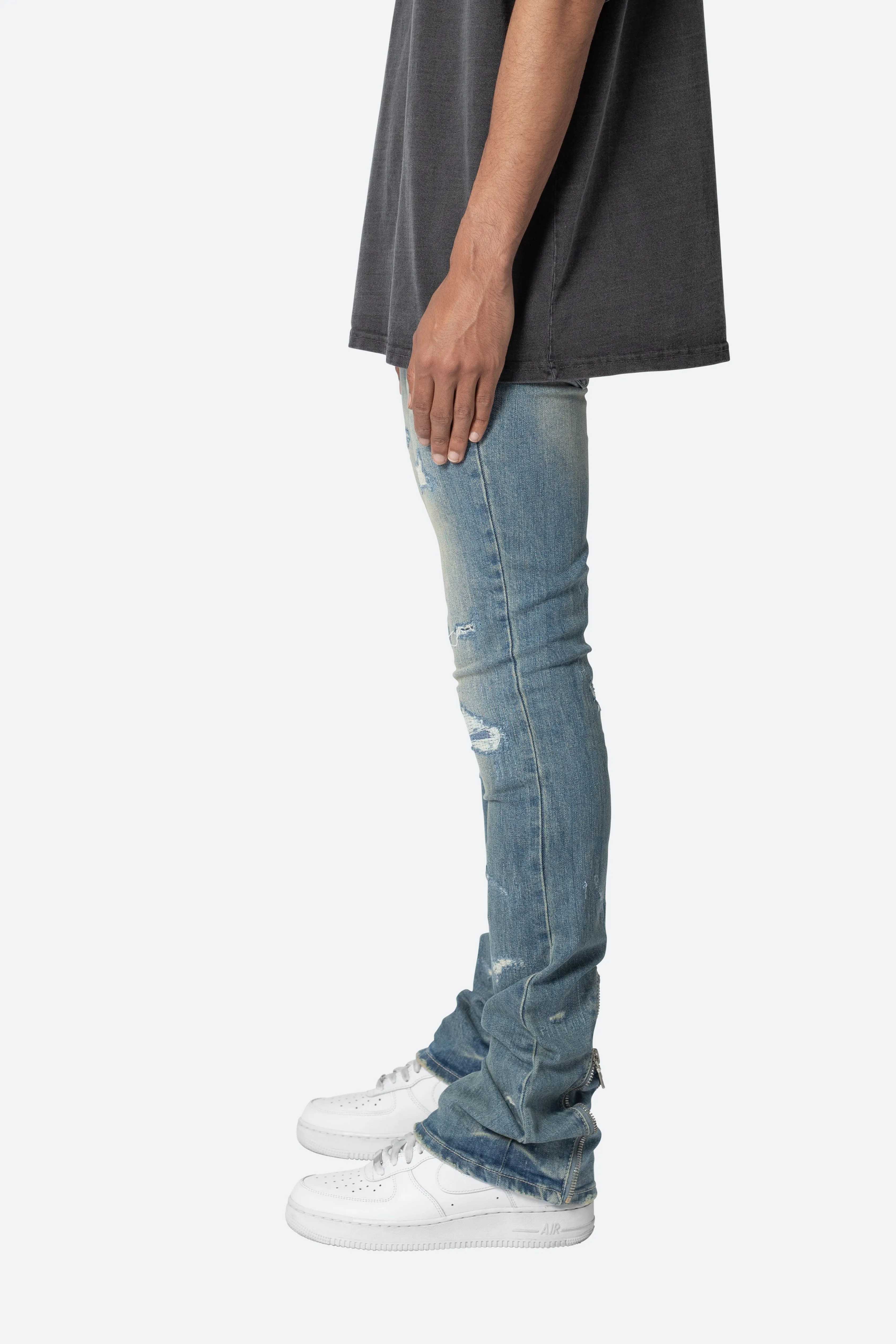 X503 Convertible Skinny Denim - Blue