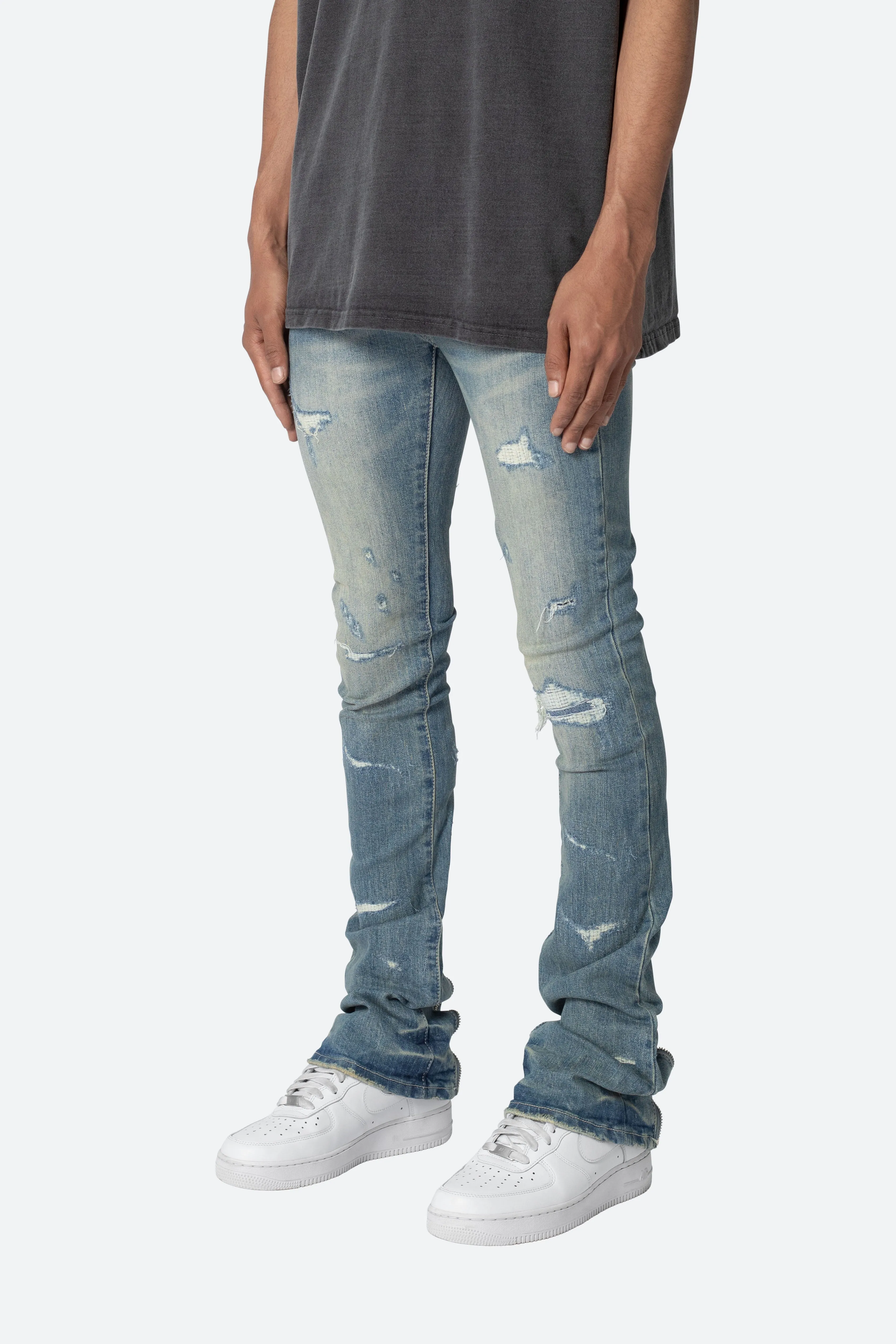 X503 Convertible Skinny Denim - Blue