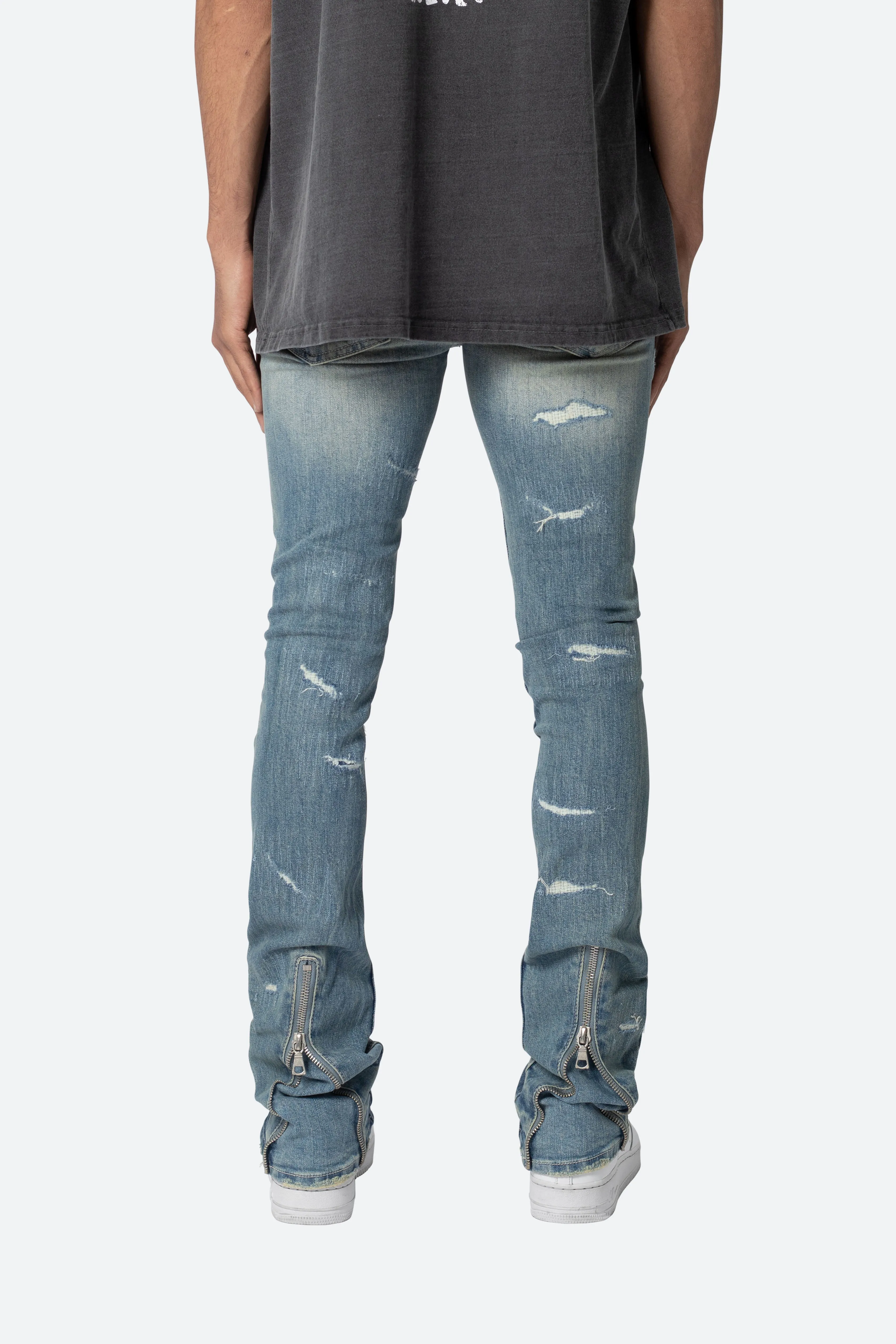 X503 Convertible Skinny Denim - Blue