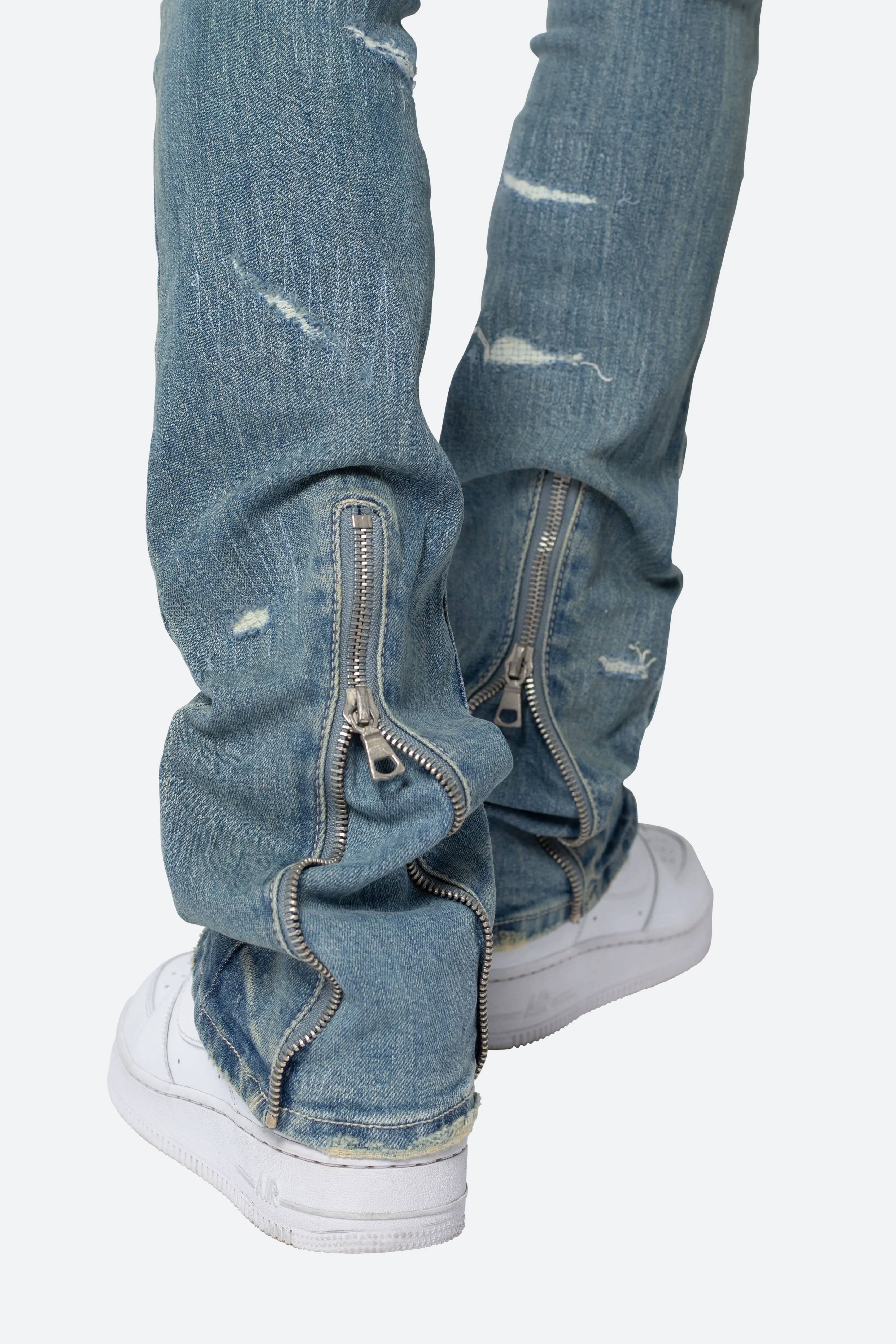 X503 Convertible Skinny Denim - Blue