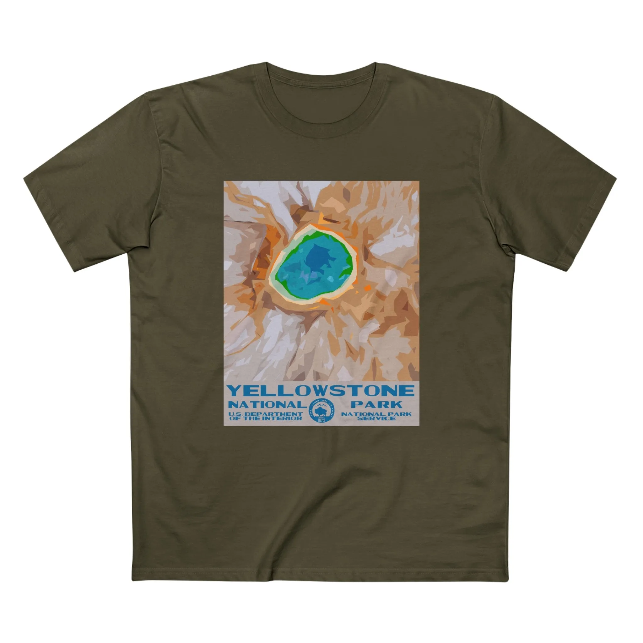 Yellowstone National Park T-Shirt - Grand Prismatic